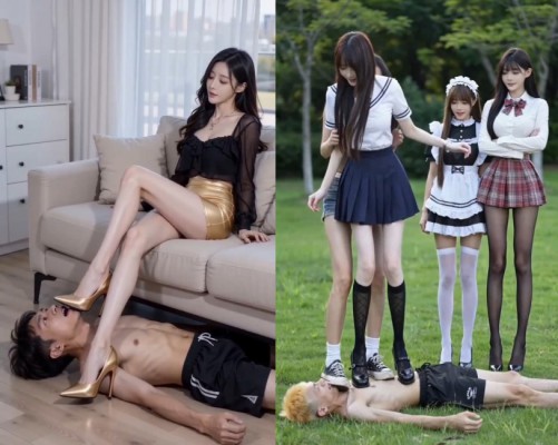 【段子先生】美女虐踩小短片-首发 YC-260321-5(1)
