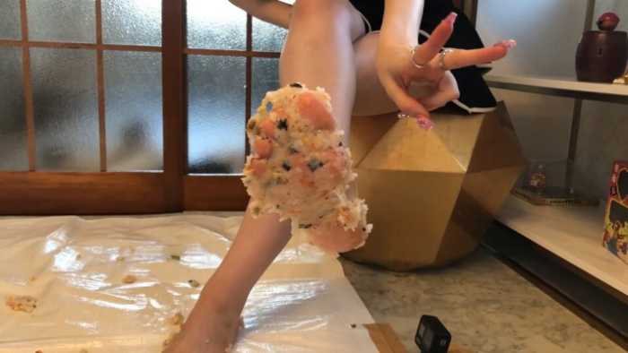（寿司忍者）美女食物踩踏合集第一弹 35部 JS260421~2