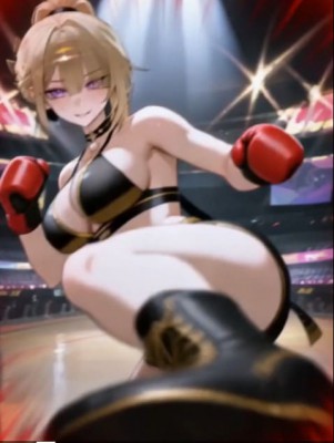 AI格斗女战胜男 bf63674