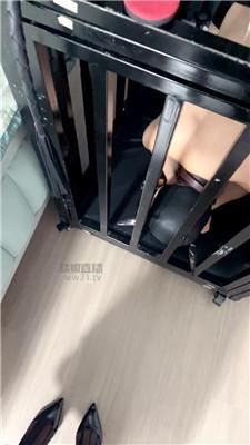 【美少女母女主】狗笼囚禁废物奴 JS260621-49