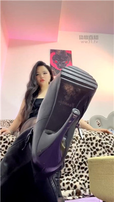 【尤娜】私人专场黑丝高跟肥臀诱惑    260709-49