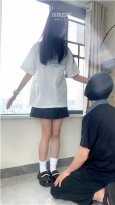 【女生也能很暴力】户外搭讪-妹妹白袜辱 JS260722-9