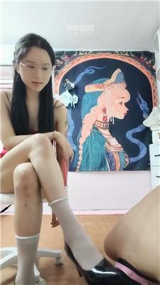 【笨笨】御姐S-高跟白丝踩虐【完整版】 JS260822-48
